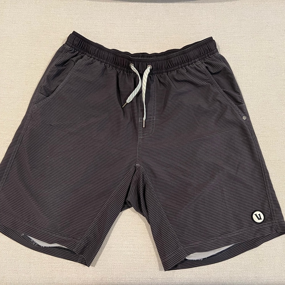Vuori Men's Athletic Shorts - Black, Light Gray, Dark Gray, Pink, Camouflage - Picture 5 of 8